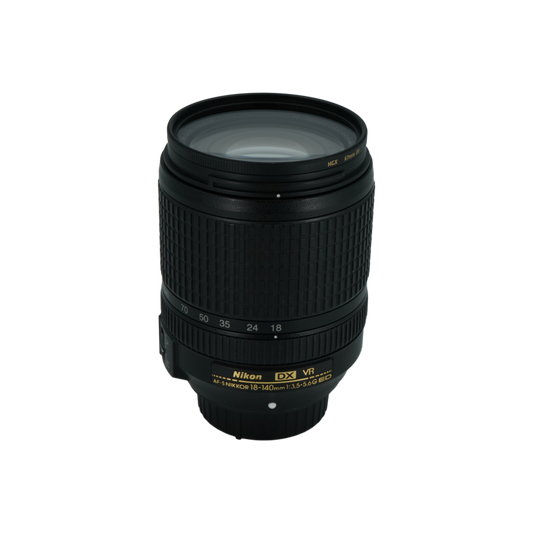 Nikon 18-140mm f/3.5-5.6 DX APS-C DSLR telephoto zoom lens