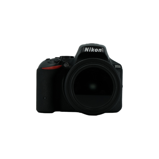 Nikon D5500 APS-C DLSR camera with Nikon 35mm f/1.8 DX APS-C DSLR prime lens