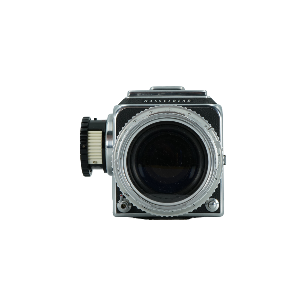 Hasselblad 500C medium format camera with Sonnar 150mm f/1.8 medium format lens
