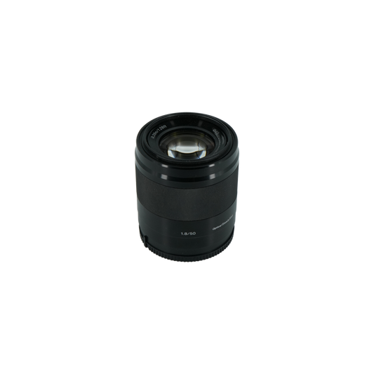 Sony E 50mm f/1.8 OSS APS-C mirrorless lens