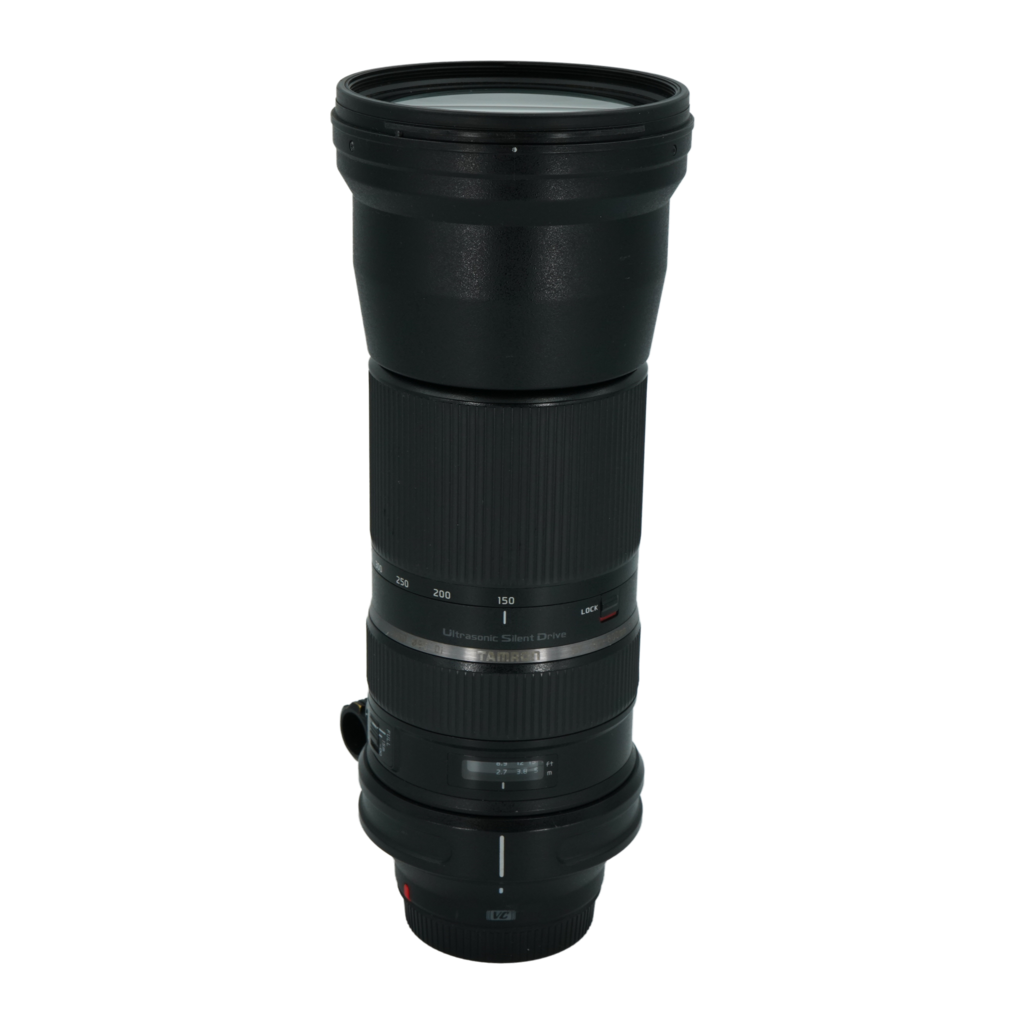 Tamron SP 150-600mm f/5-6.3 VC telephoto super zoom lens for Canon EF