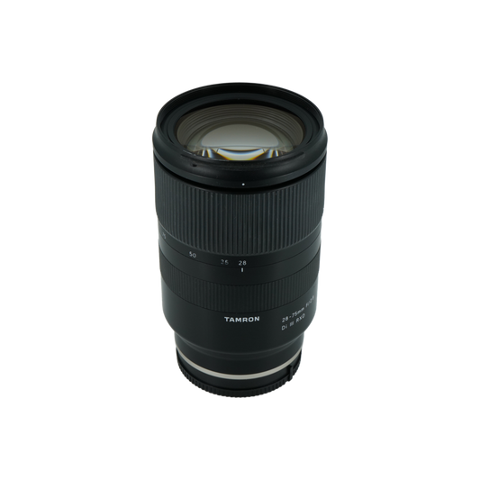 Tamron 28-75mm f/2.8 full frame mirrorless zoom lens for Sony E mount