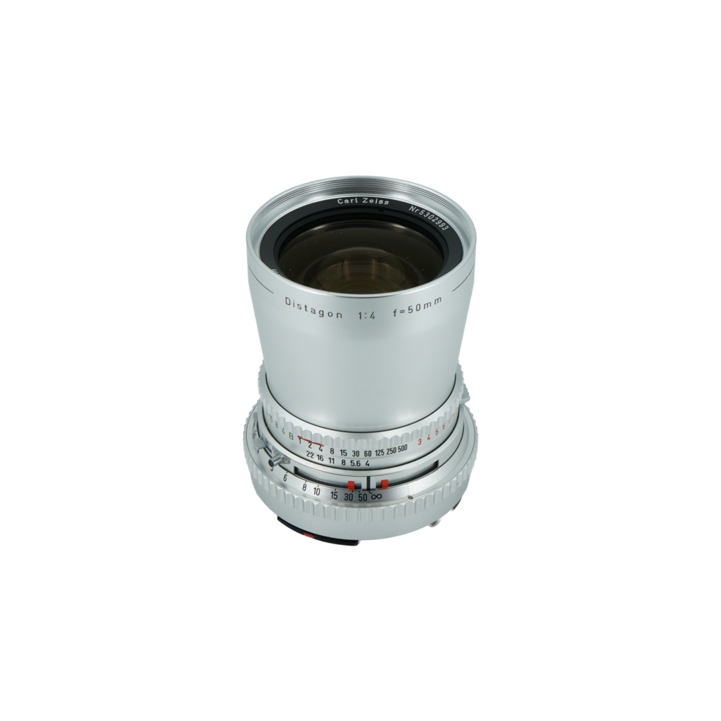 Hasselblad Distagon 50mm f/4 medium format prime lens