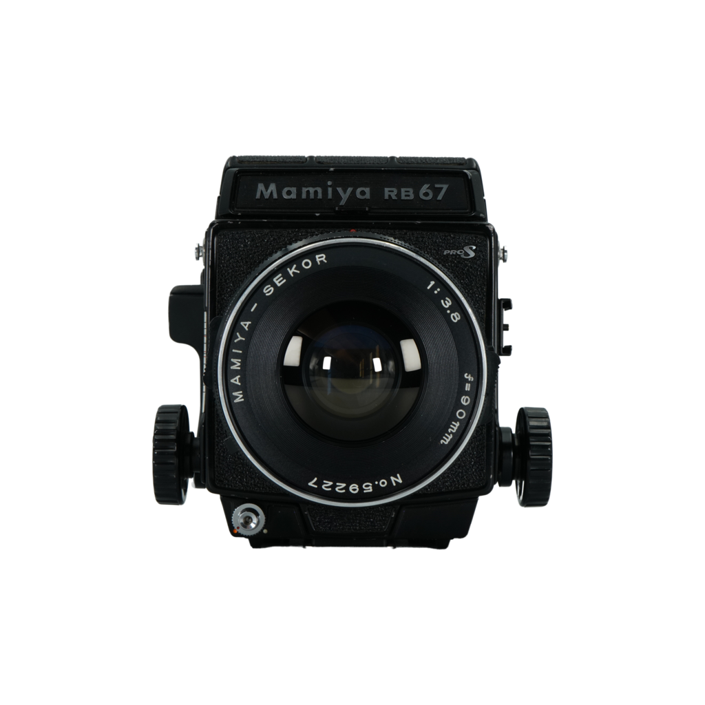 Mamiya RB67 Pro-S medium format camera and Mamiya-Sekor 90mm f/3.8 lens