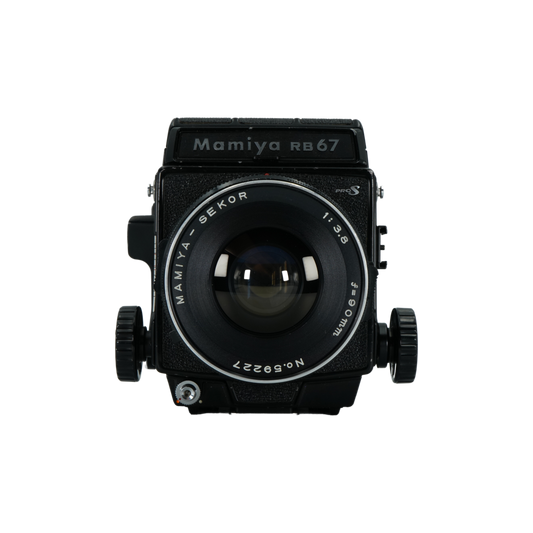 Mamiya RB67 Pro-S medium format camera and Mamiya-Sekor 90mm f/3.8 lens