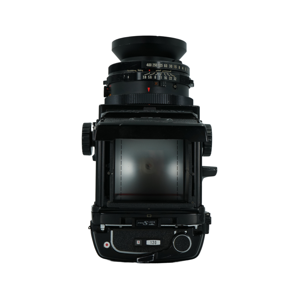 Mamiya RB67 Pro-S medium format camera and Mamiya-Sekor 90mm f/3.8 lens