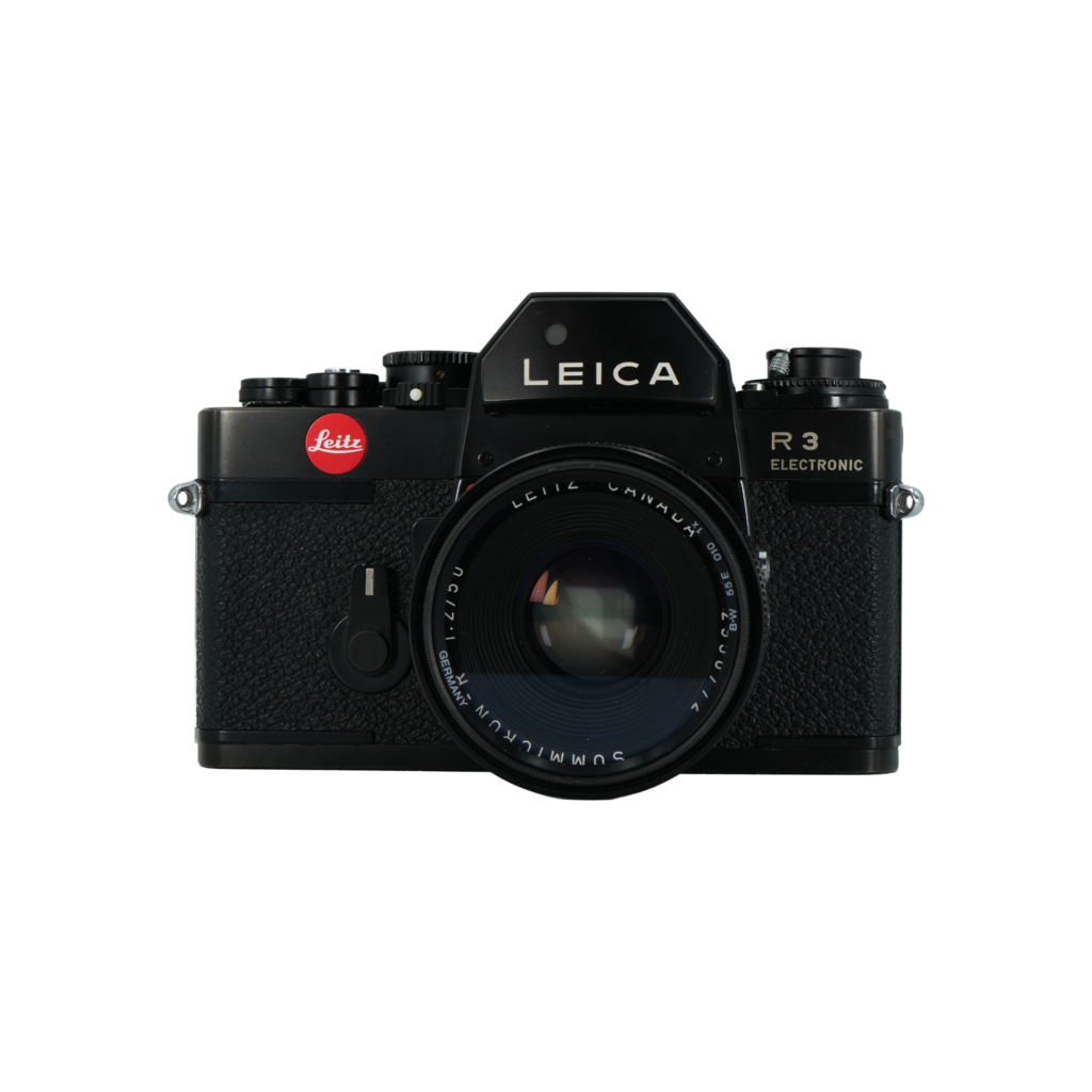 Leica R3 SLR camera with Leitz Summicron-R 50mm f/2 lens