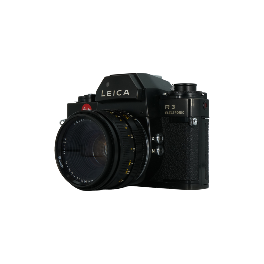 Leica R3 SLR camera with Leitz Summicron-R 50mm f/2 lens