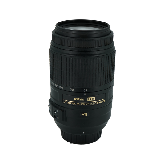Nikon AF-S 55-300mm f/4-5.6 G ED DX APS-C DSLR telephoto zoom lens