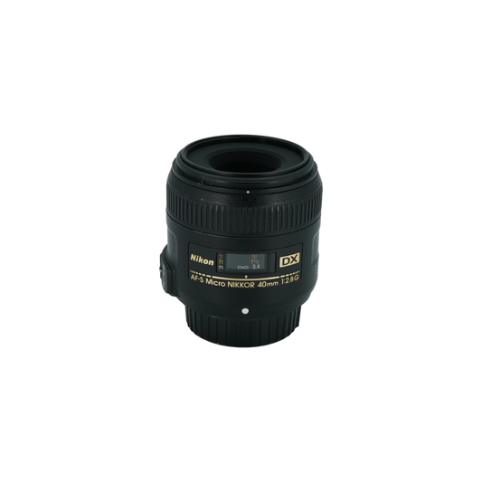 Nikon AF-S Micro 40mm f/2.8 G DX APS-C DSLR Macro lens