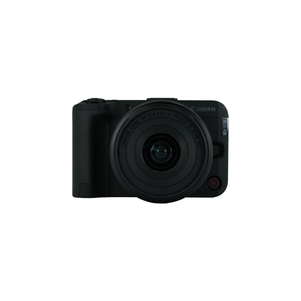 Canon R50 V APS-C Mirrorless Camera with Canon RF-S 14–30mm f/4–6.3 IS STM PZ Lens