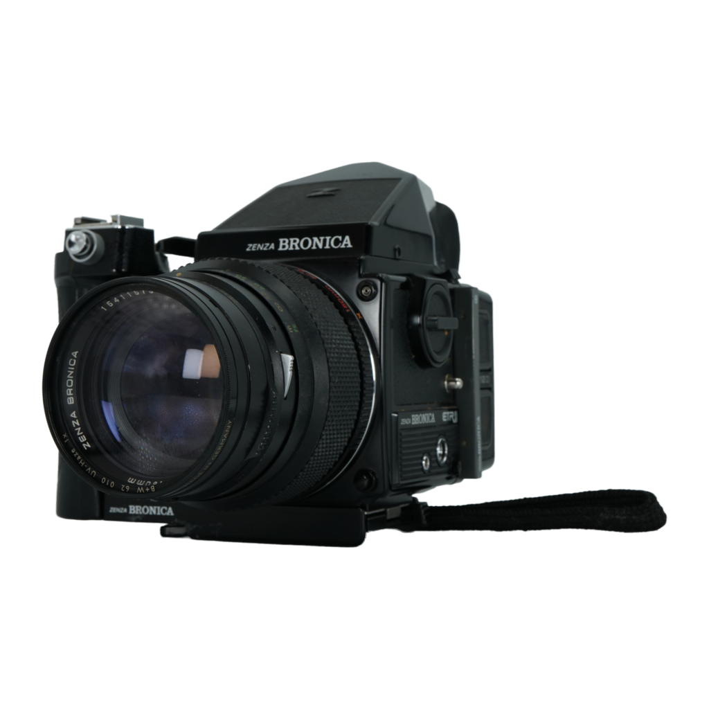 Zenza Bronica ETR Si Medium Format Film Camera with Bronica 150mm f/3.5 Lens