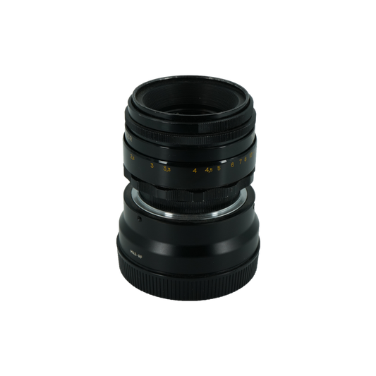 Helios 58mm f/2 35mm SLR Lens with URTH RF Mount Adapter