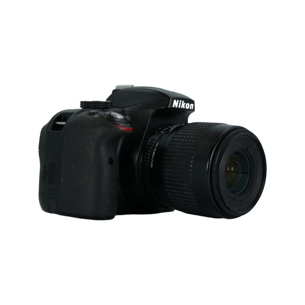 Nikon D3300 F Mount APS-C DSLR camera with Nikon 35-80mm f/4-5.6 Lens