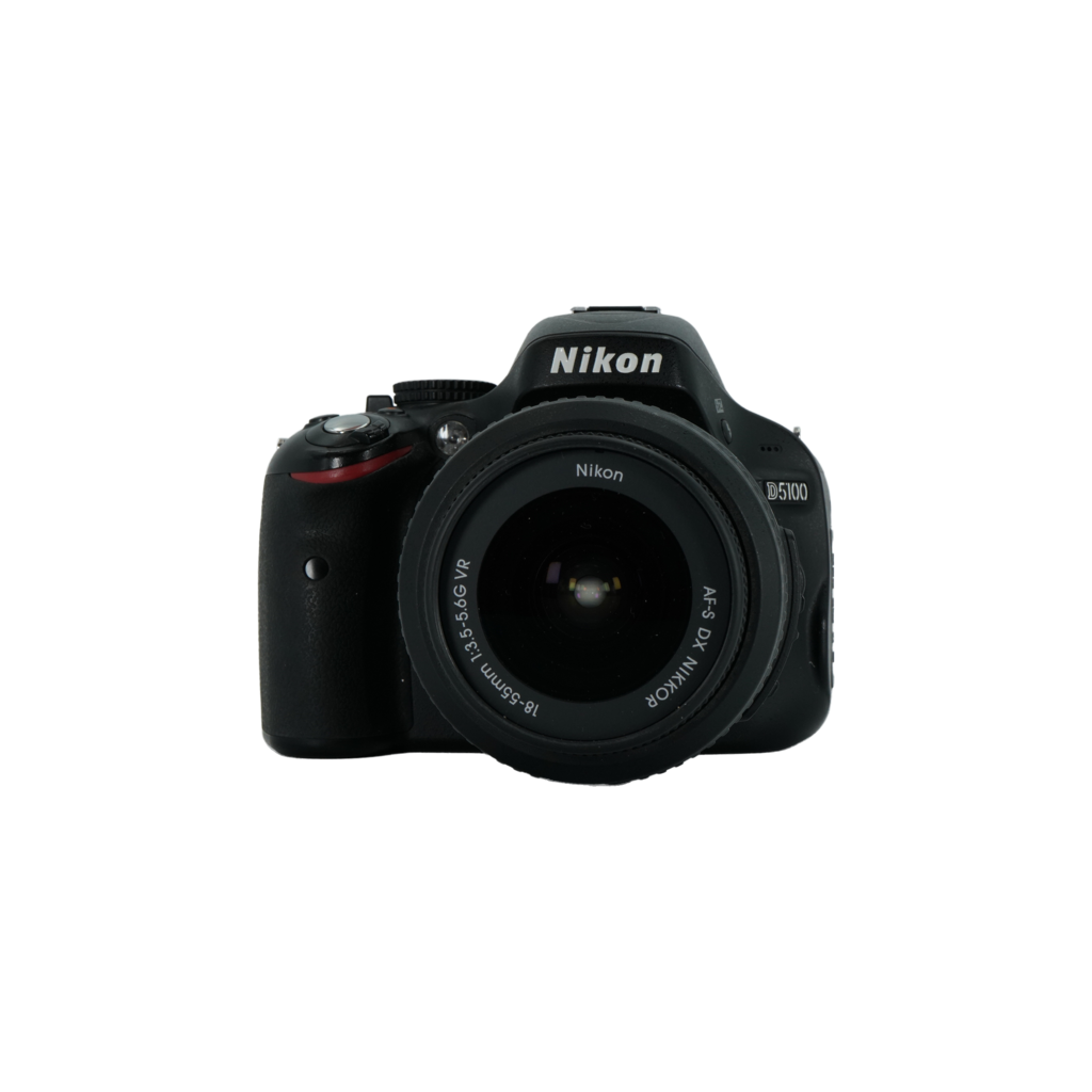 Nikon D5100 APS-C DSLR camera and Nikon DX 18-55mm f/3.5-5.6 lens