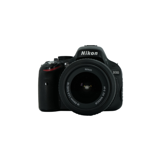 Nikon D5100 APS-C DSLR camera and Nikon DX 18-55mm f/3.5-5.6 lens