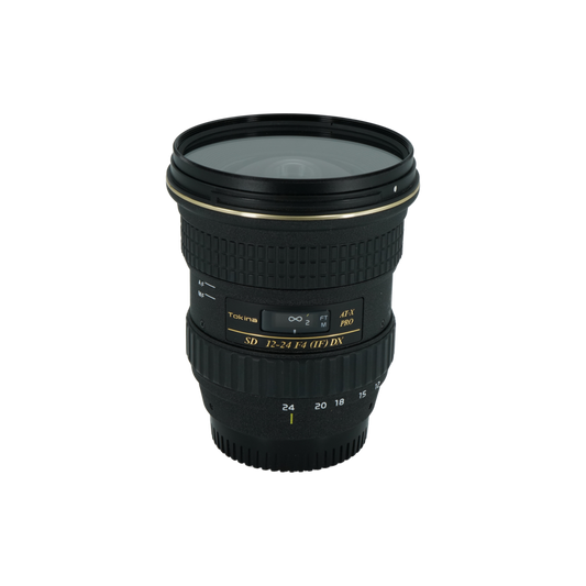 Tokina F Mount 12-24mm f/4 DX APS-C DSLR Zoom Lens