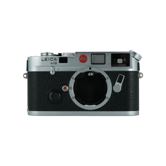 Leica M6 (Silver) Rangefinder 35mm Film Camera