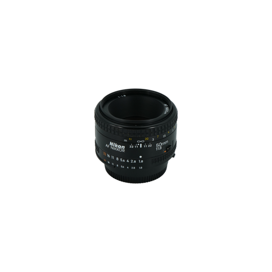 Nikon AF Nikkor 50mm f/1.8 full frame DSLR prime lens