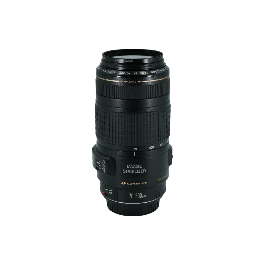 Canon EF 70-300mm f/4.5-5.6 IS USM full frame DSLR telephoto super zoom lens