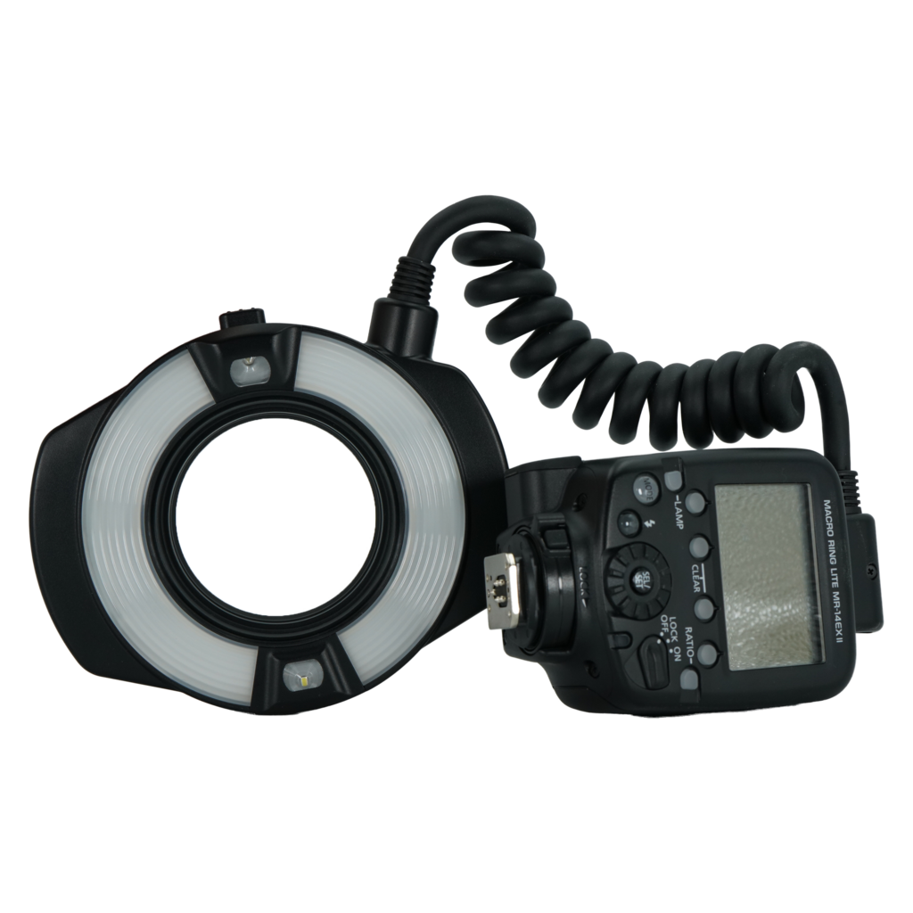 Canon Macro Ring Lite MR-14EXII macro strobe flash