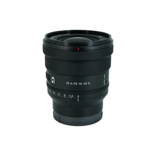 Sony FE PZ 16-35mm f/4 full frame mirrorless power zoom lens