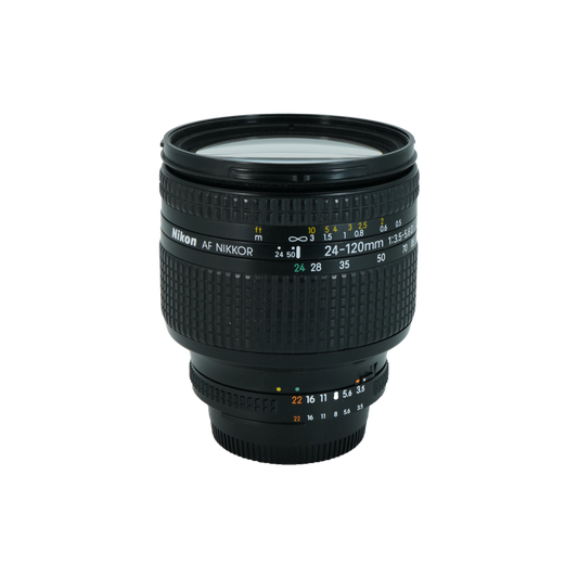 Nikon F AF Nikkor 24-120mm f/3.5-5.6 D Full Frame DSLR Telephoto Zoom Lens