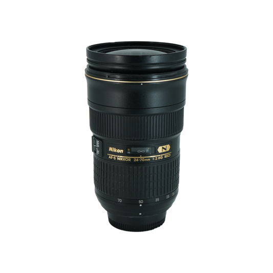Nikon F AF-S Nikkor 24-70mm f/2.8 G ED Full Frame DSLR Telephoto Zoom Lens