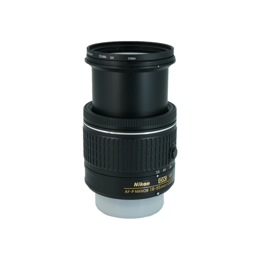 Nikon F AF-P 18-55mm f/3.5-5.6 G APS-C DSLR zoom lens