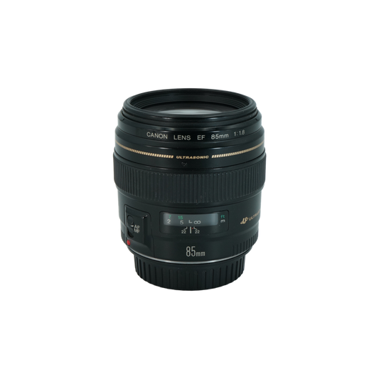 Canon EF 85mm f/1.8 full frame DSLR prime lens