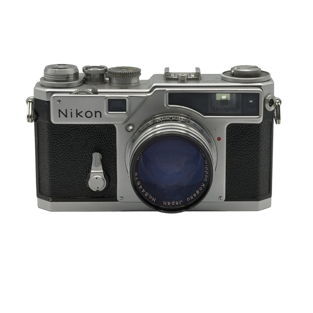 Nikon SP Rangefinder Film Camera with Nikon Nikkor S 50mm f/1.4 Rangefinder Lens