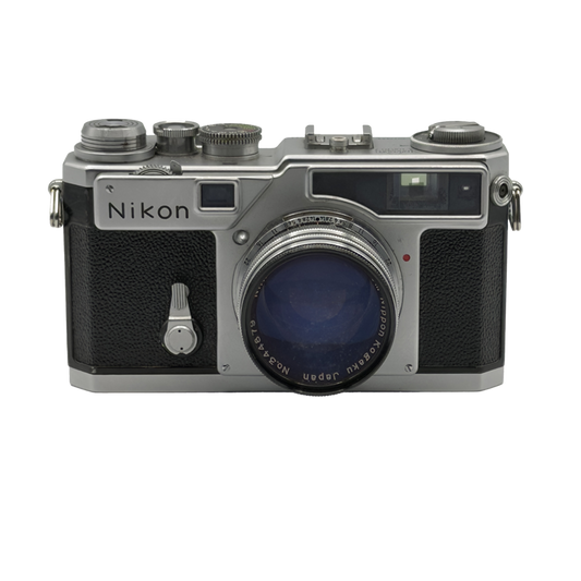 Nikon SP Rangefinder Film Camera with Nikon Nikkor S 50mm f/1.4 Rangefinder Lens