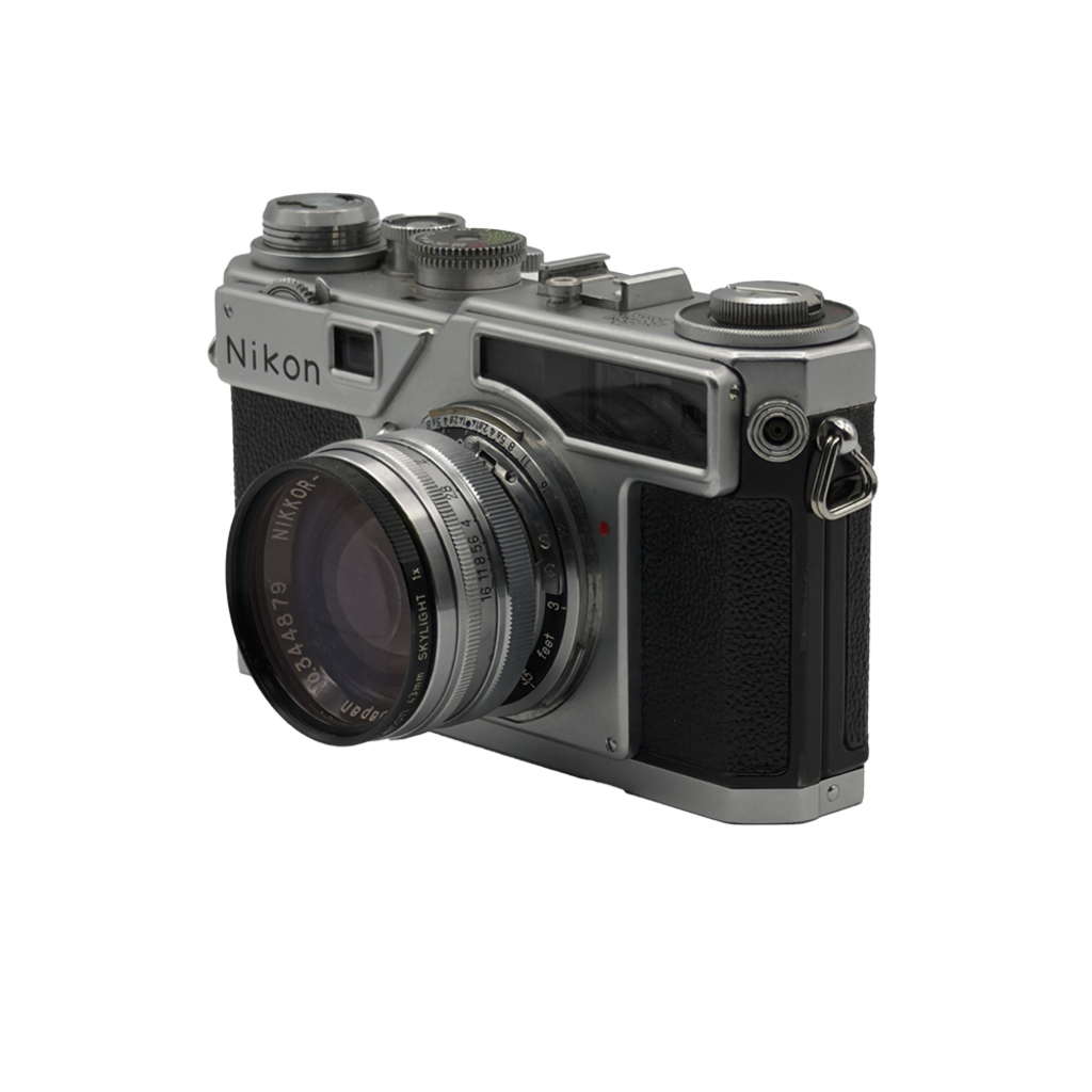 Nikon SP Rangefinder Film Camera with Nikon Nikkor S 50mm f/1.4 Rangefinder Lens