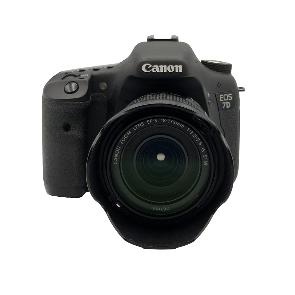 Canon EOS 7D APS-C DSLR Camera with Canon EF-S 18-135mm f/3.5-5.6 STM APS-C DSLR Telephoto Zoom Lens
