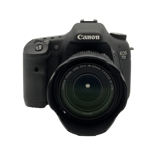 Canon EOS 7D APS-C DSLR Camera with Canon EF-S 18-135mm f/3.5-5.6 STM APS-C DSLR Telephoto Zoom Lens