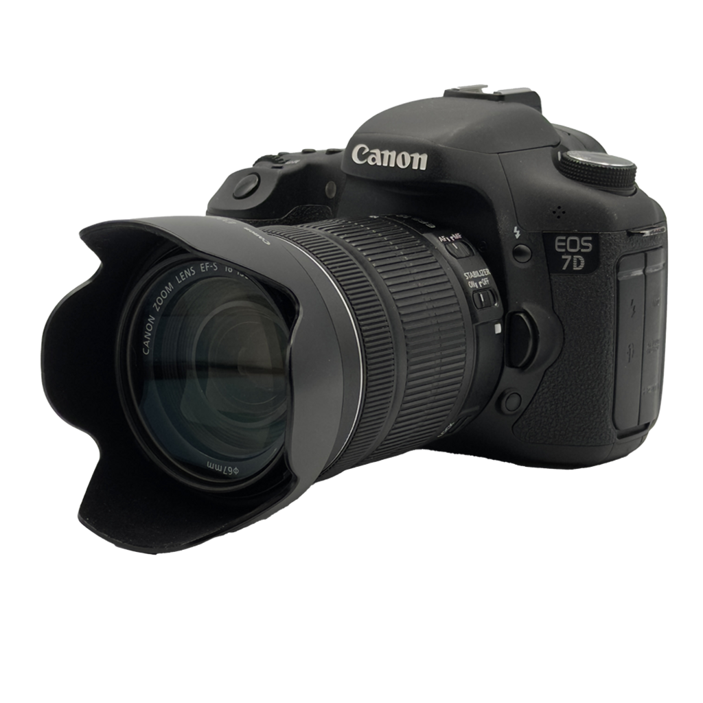 Canon EOS 7D APS-C DSLR Camera with Canon EF-S 18-135mm f/3.5-5.6 STM APS-C DSLR Telephoto Zoom Lens