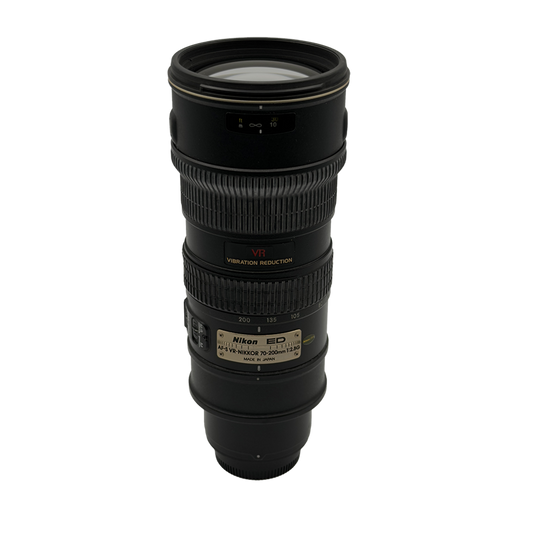 Nikon F 70-200mm f/2.8 AF-S VR G Full Frame DSLR Telephoto Zoom Lens