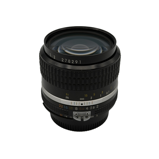 Nikon F 35mm f/2 Non-Ai Full Frame SLR Lens