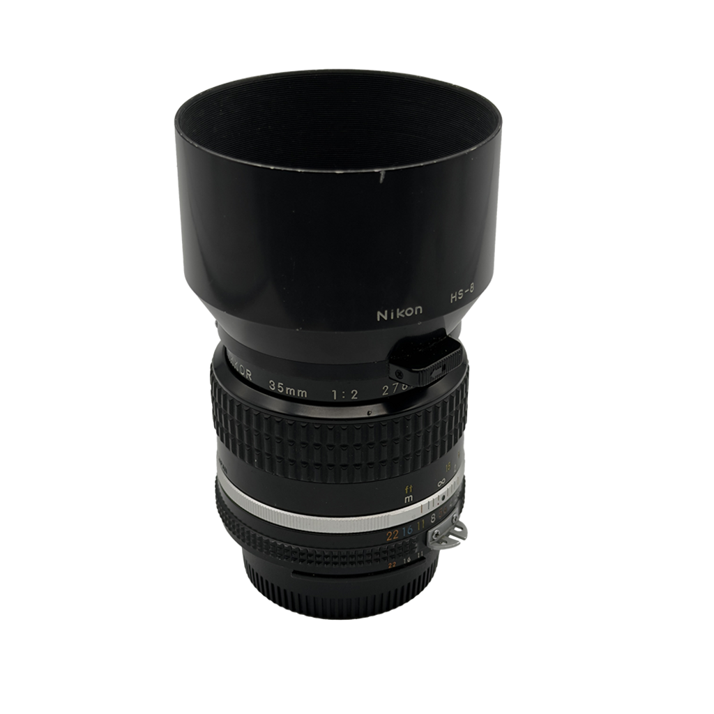 Nikon F 35mm f/2 Non-Ai Full Frame SLR Lens