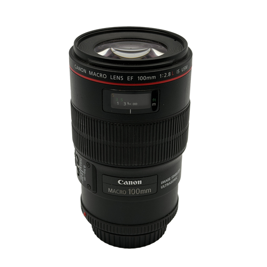 Canon EF Macro 100mm f/2.8 L IS USM Full Frame DSLR Macro Prime Lens