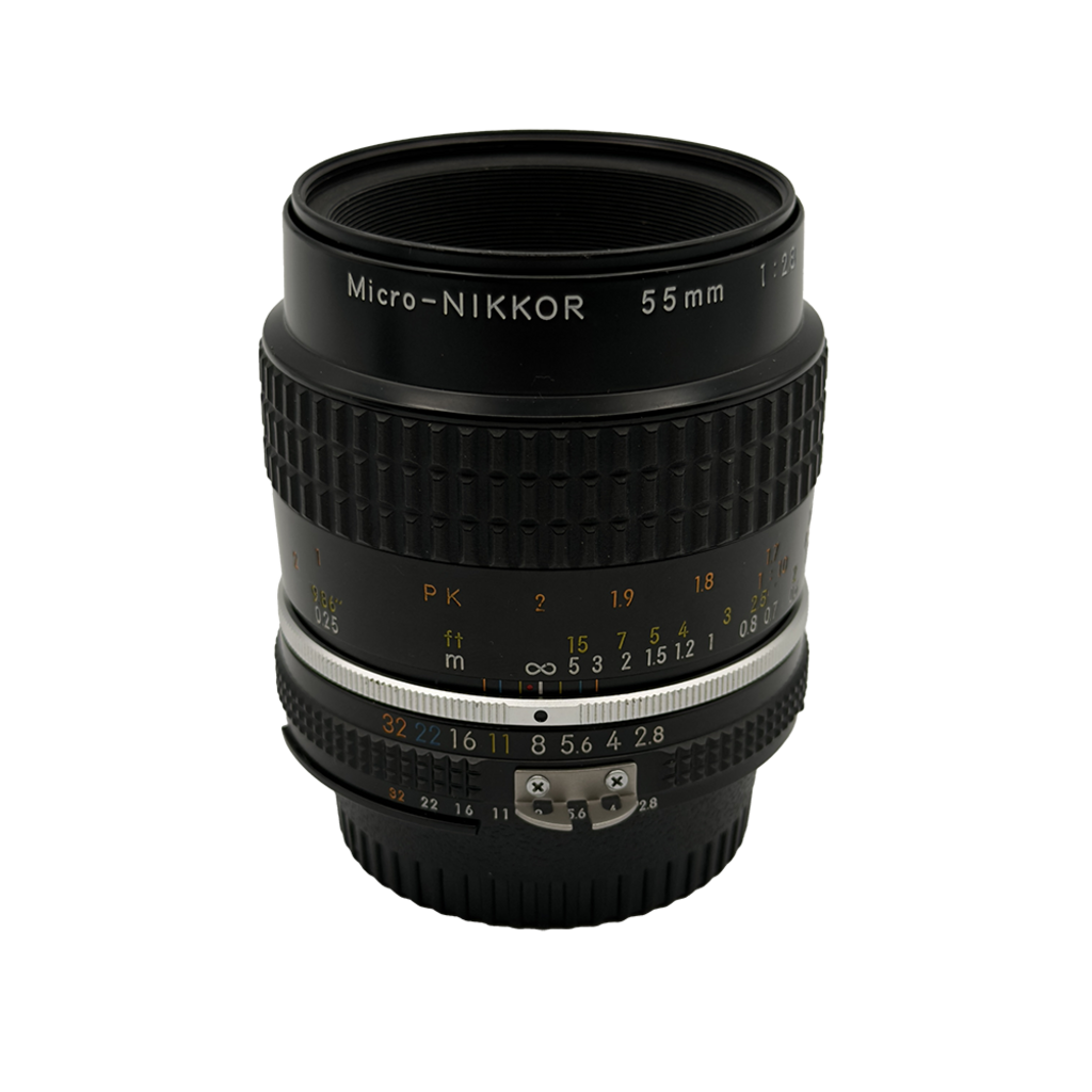 Nikon Nikkor Micro 55mm f/2.8 SLR Lens