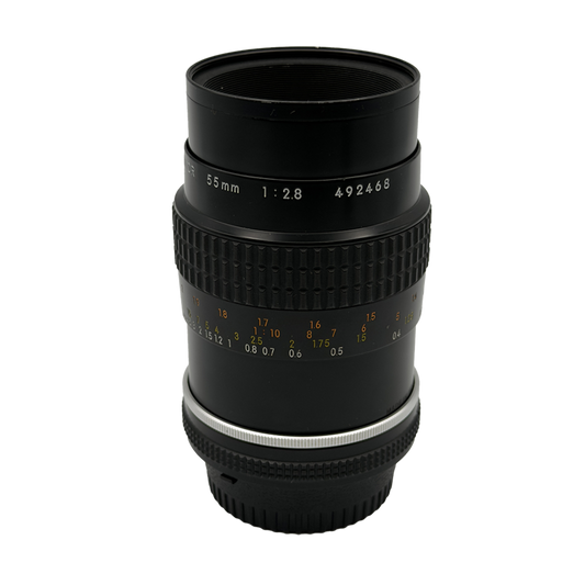 Nikon Nikkor Micro 55mm f/2.8 SLR Lens