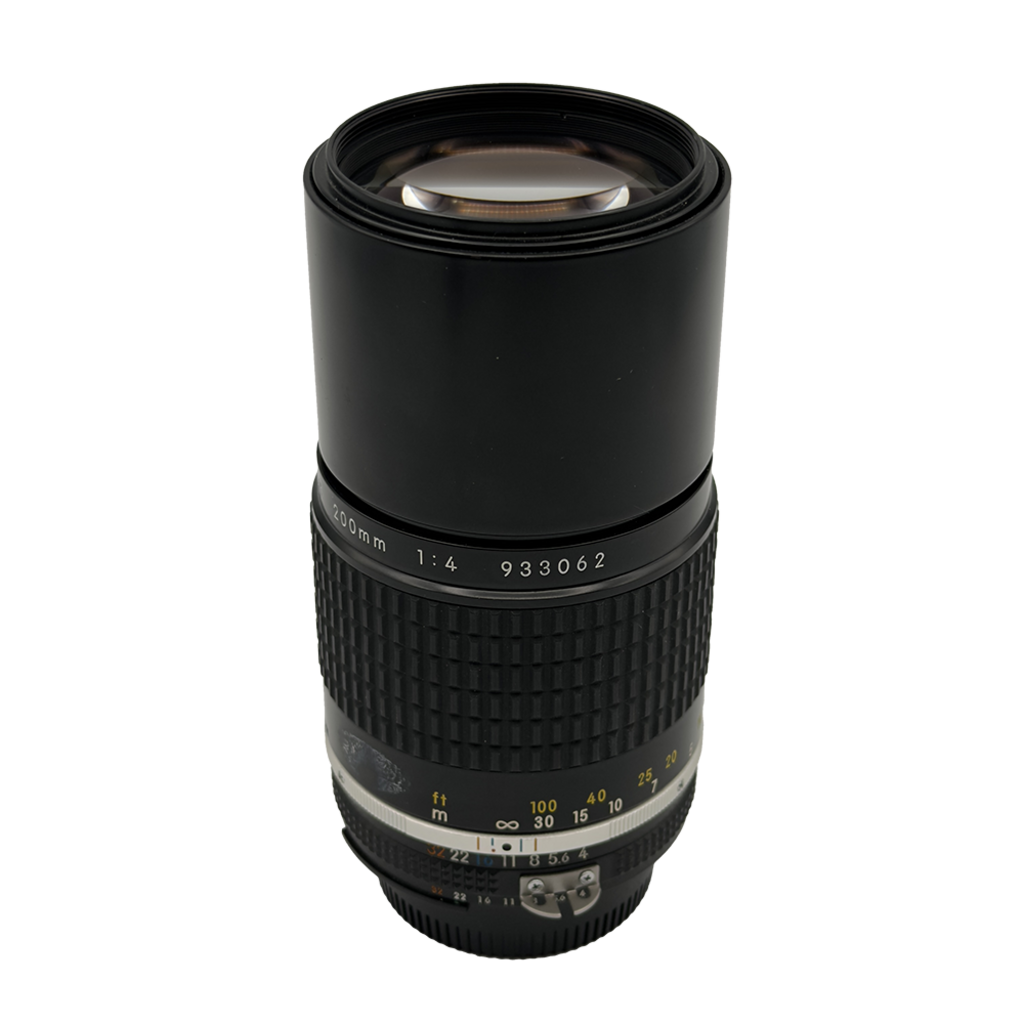 Nikon F 200mm f/4 35mm SLR Lens