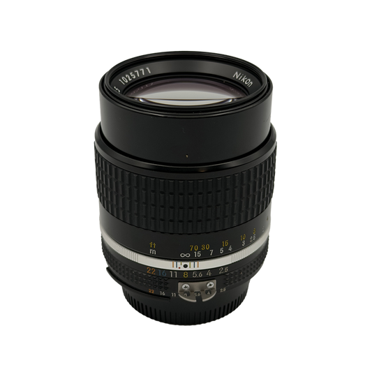 Nikon F 105mm f/2.5 35mm SLR Lens