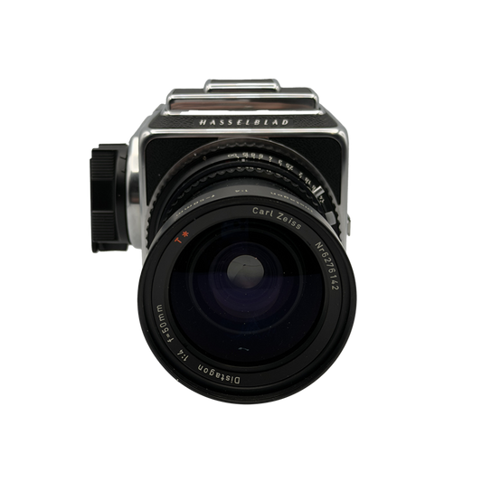 Hasselblad 500c/m Medium Format Film Camera w/ Hasselbald 50mm Distagon T* Lens