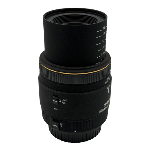 Sigma Canon EF 50mm f/2.8 Macro DSLR Lens