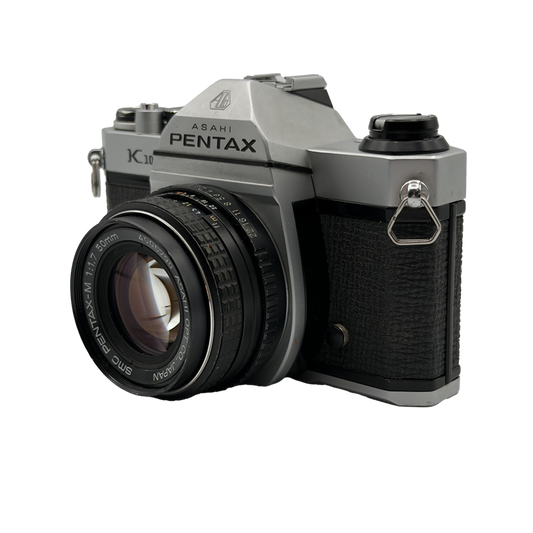 Pentax K1000 35mm Film Camera w/ SCM Pentax-M 50mm f/1.7