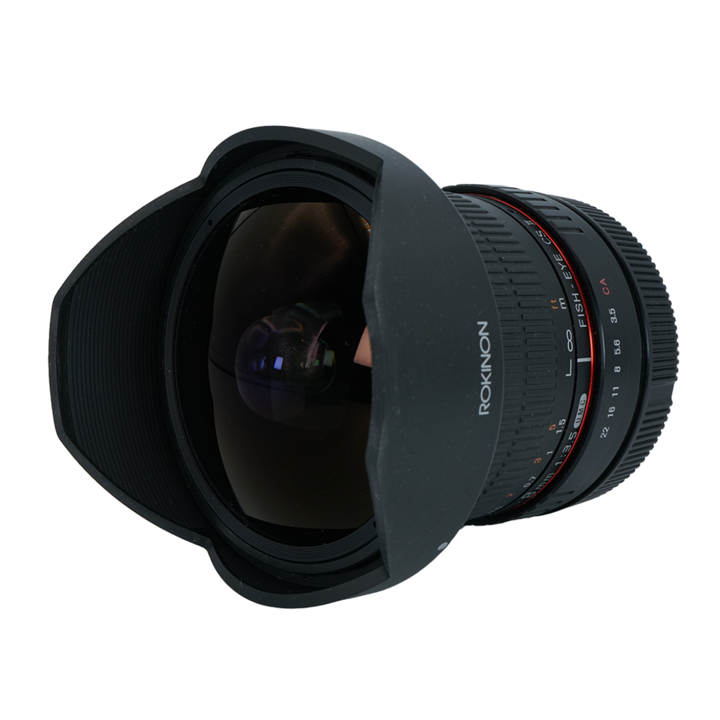 Rokinon 8mm f/3.5 Fish Eye CS II APS-C Lens for Canon EF-S Mount