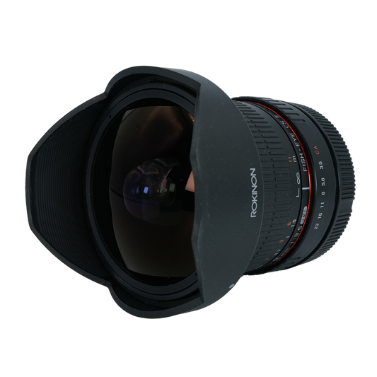 Rokinon 8mm f/3.5 Fish Eye CS II APS-C Lens for Canon EF-S Mount