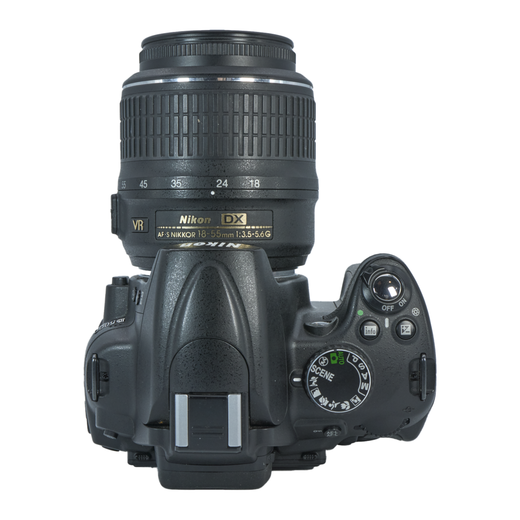 Nikon D5000 DSLR Camera with Nikon AF-S DX 18-55mm f/3.5-5.6 VR Lens and Nikon AF-S DX 55-200mm f/4.6-5.6 G Lens